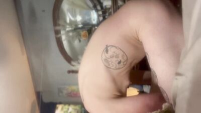 Tatted top destroys twink