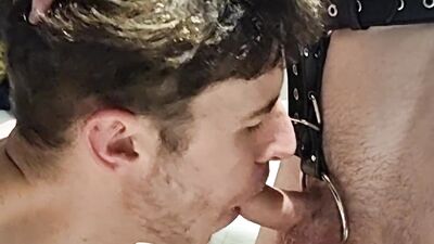 TWINK POUNDED with 8" while being DOMINATED