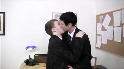 Gay English schoolboys take on steamy Amateur Action Play!