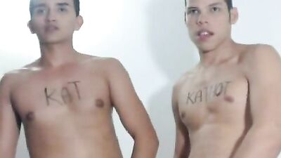 Gay Couple Webcam Action Amature Cum Shots - Raw and Steamy Online Encounter!