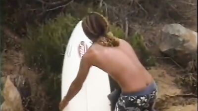 Surfer Boys Wild Wank: A Blond Amateurs Big Cock Adventure!