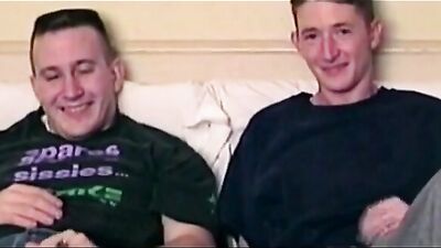 Three Hungry Jocks Take On The Bear In An Explosive Threeway!