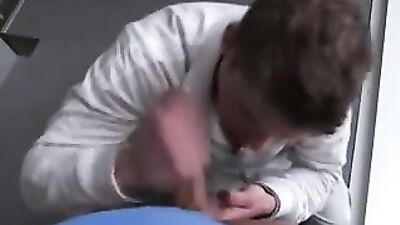 Stairwell Blowdown: Public Outdoor Oral Delight