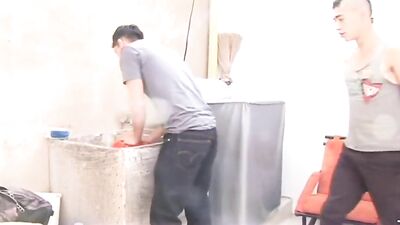 Young street: Amateur Cum Shots - Street Action