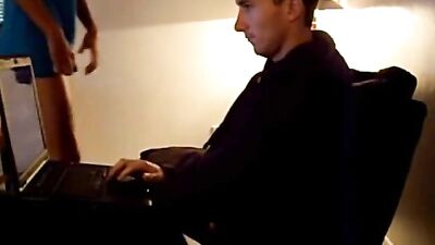 Cumming Lucky - Amateur Action Cockshow!