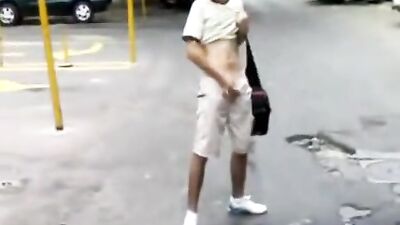 Public Scandal LOL - Exposed Gay Outdoor Fun!