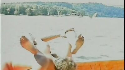 Bareback Boat Sex: Action in Public and Ass Play