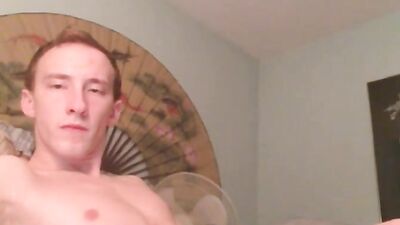 Red-Hot Redhead: Amateur Ass Play Cum Shots for Gay Guys!