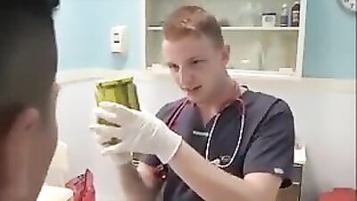 Training the Interns: Action Bareback Group Sex