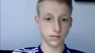 Young English Amateur Cum Shots Blond Boys: Handsome and Ready to Please!