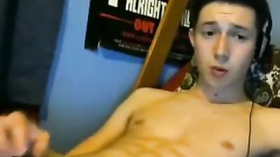 Young Solo Webcam Handjob - TEENBOY ON WEBCAM