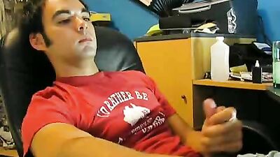 Energetic Tadpole: Hot Dark Self-Facial Frenzy with Huge Dude
