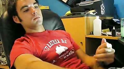 Energetic Tadpole: Hot Dark Self-Facial Frenzy with Huge Dude