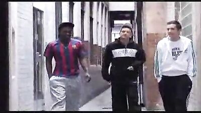 Hot big dick interracial double penetration threesome