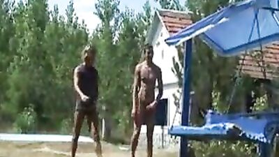 Outdoor Sexual Elegance: Men Displaying their Raw Talents in the Great Outdoors!