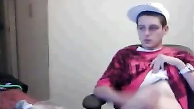 Guy in a White Hat - Amateur Cum Shots Solo (190 character limit)