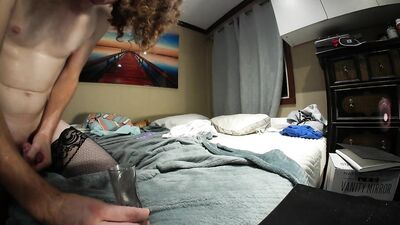 Sissy swallows cum (from last video, forgot to include)