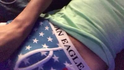 Teasing Twink Fixes His Hunderwear