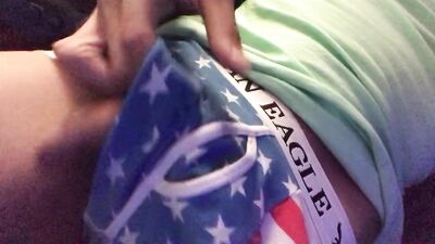 Teasing Twink Fixes His Hunderwear