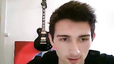 The Great Composer Cums Live on Webcam