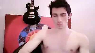 The Great Composer Cums Live on Webcam