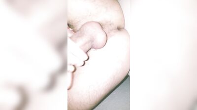 Teen think bathroom jerk off