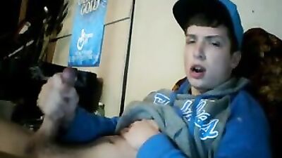 Gay Cam Cumshots - Amateur Web-Cam Action