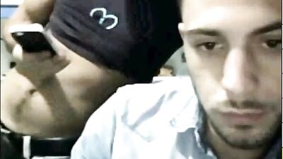 Webcam Bisexual Couple - Amature Handjob