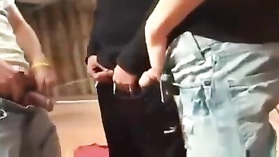 Wet and Raw Action Bareback Group Sex