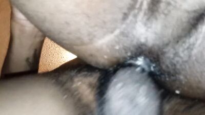 He was creaming so much on my dick