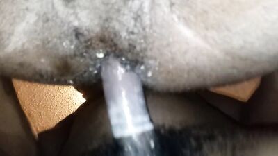 He was creaming so much on my dick