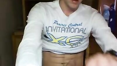 Young Webcam Masturbator: A Gay Porn Fantasy Come True!