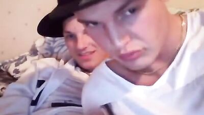 Blowjob Brothers - Amateur Cum Shots with Father and Step Son