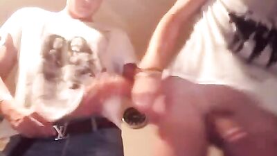 Blowjob Brothers - Amateur Cum Shots with Father and Step Son