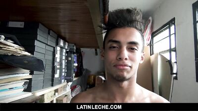 LatinLeche - Latin Boy with Braces take messy facial