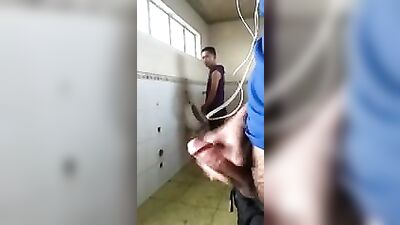 Masturbating in Public Bathrooms: Amateur Cum Shots and Handjobs!