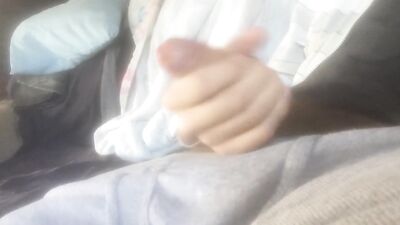 Hairy twink makes a load of cum