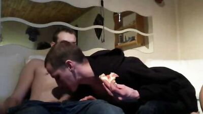 2 Guys Sucking Straight Dick: Amateur Group Sex Oral