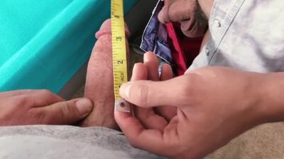 BrotherCrush - Brothers measure their cocks before fucking raw