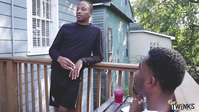 3 Black Twinks Fuck and Suck their Way to XXXPlosive Cumshots