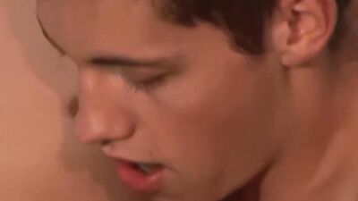 Skinny twink gives head and takes it up the ass balls deep