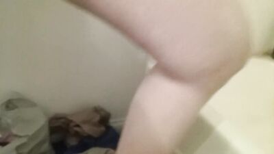 showing off fresh shaved-smooth showered bisexual male slut twink-like bod