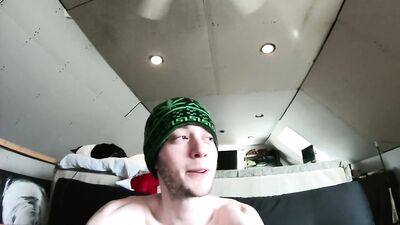 CAUGHT BY CABLE GUY OUTSIDE WINDOW!! (deleted scene)