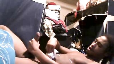 Cumming Black Amateurs: Sneaky Tongue Cuts