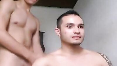 Curious Buddies Feed Cock Hunger Friends: A Gay Oral Handjob Adventure!