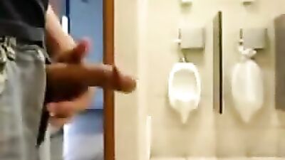 Handjobs in Public Toilets: Amateur Cum Shots
