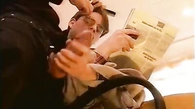 Barbers Cum Shots Fun - Parisian Handjob Adventure