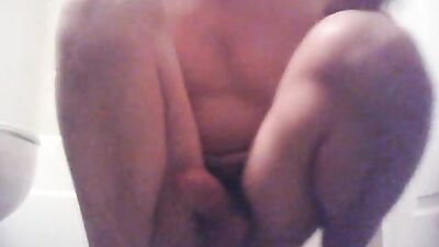 Erotic Temptation: Bathroom Jerk-Off Revenge!