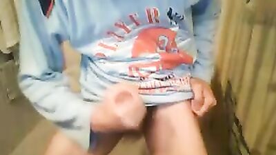 Handjob in the Stall: Masturbating in the Bathroom Part II