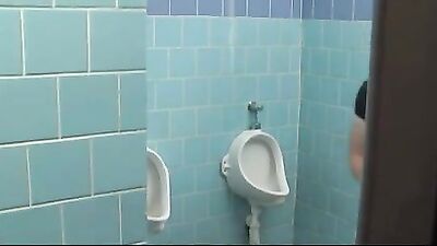 The School Toilet: Cum Shots & Ass Play Revisted!